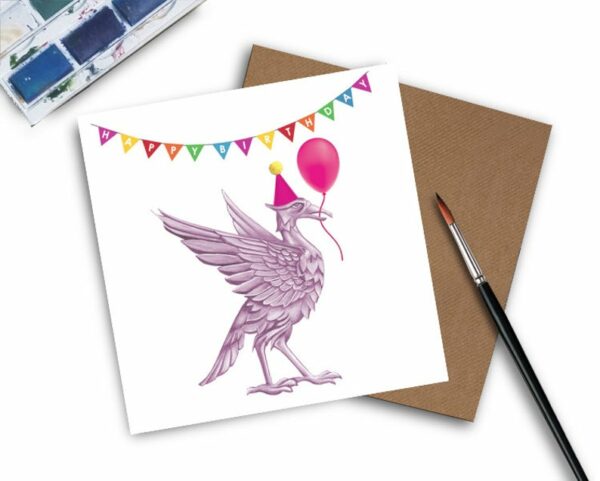Liverpool Birthday Card for her