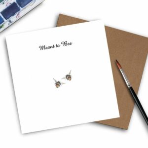 Wedding Card Meant to Bee