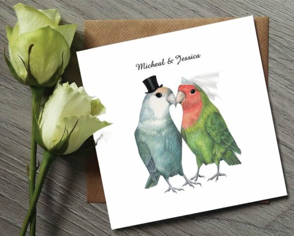 Personalised Wedding Card