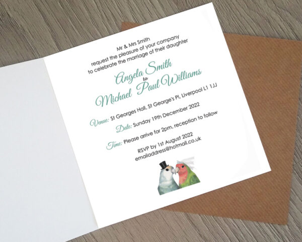 funny wedding invitation