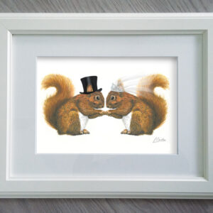 squirrel couple